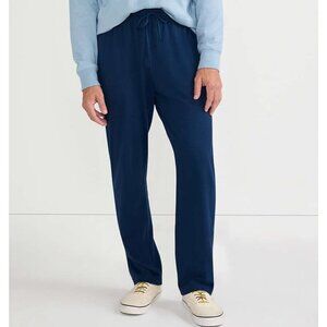 NEW Lands' End Men's XXL Blue Pajama Pants Elastic Waist Lounge Sleepwear